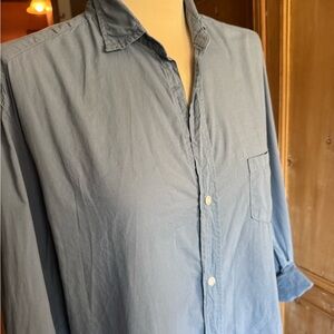 Frank and Eileen Blue lightweight Cotton “Eileen” Size Large
